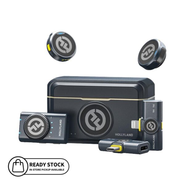 Hollyland LARK M2 Duo Wireless Microphone ( M2 Combo / M2 Audio 3.5mm / M2 MI Lightning / M2 USB-C )