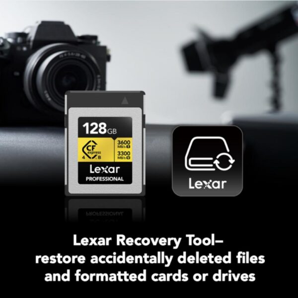 [PRE-ORDER 30 Days] Lexar Professional GOLD CFexpress 4.0 Type B Card | 1TB/2TB/4TB