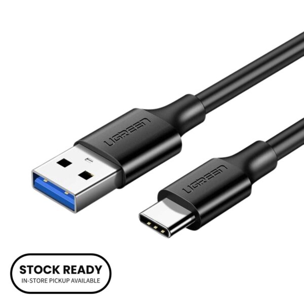 UGREEN USB-A to USB-C Fast Charging Cable | 5Gbps Max Data Transfer Data Sync | 3A Max Fast Charge