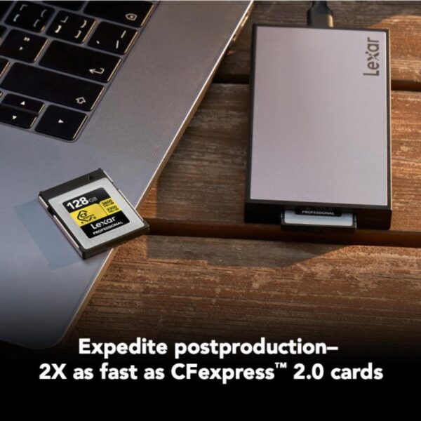 bde1dbb1612b0f0f6902054a36b5bee8.jpeg Lexar Professional GOLD CFexpress 4.0 Type B Card | 128GB/256GB/512GB