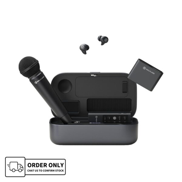 Hollyland MELO P1 All-in-one Wireless Audio Studio wireless microphone | AI Noise Cancellation | up to 40 Hours Battery Life