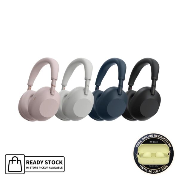 Sony WH-1000XM6 Noise-Canceling Wireless Over-Ear Headphones [READYSTOCK] [DB2026]