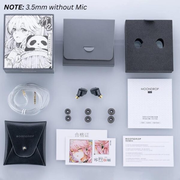 MOONDROP CHU II / CHU II DSP In-Ear Monitor IEM Wired Dynamic Driver HiFi In-ear Headphone (Chu 2) [READYSTOCK]