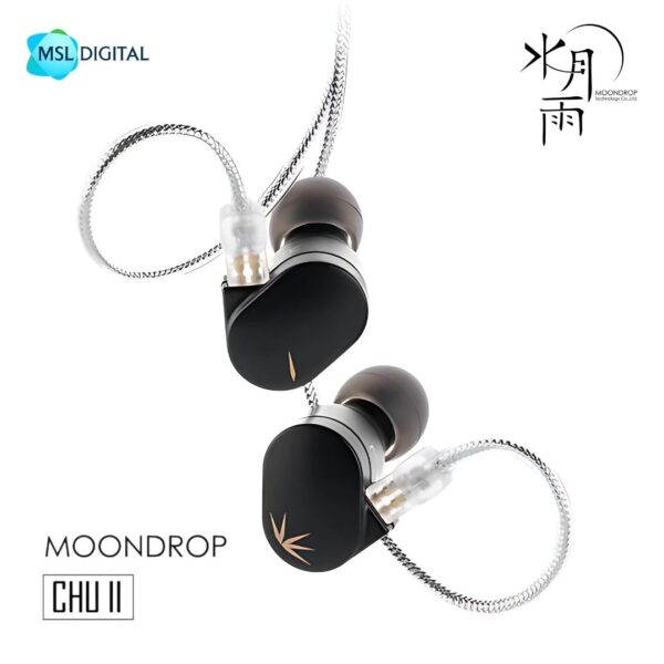 MOONDROP CHU II / CHU II DSP In-Ear Monitor IEM Wired Dynamic Driver HiFi In-ear Headphone (Chu 2) [READYSTOCK]