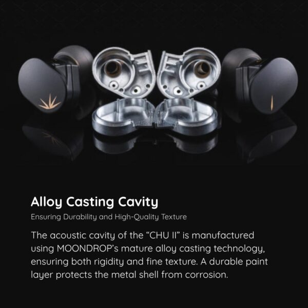 MOONDROP CHU II / CHU II DSP In-Ear Monitor IEM Wired Dynamic Driver HiFi In-ear Headphone (Chu 2) [READYSTOCK]