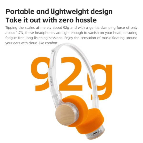 FiiO EH11 Wireless Bluetooth On-Ear Retro Headphones | Bluetooth 6.0 | LDAC | 30 Hours Battery Life