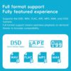 FiiO Snow Sky Echo Mini HiRes Lossless Bluetooth MP3 Music Player [3.5mm/4.4mm Outputs]