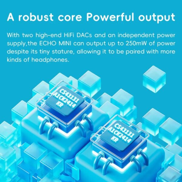 FiiO Snow Sky Echo Mini HiRes Lossless Bluetooth MP3 Music Player [3.5mm/4.4mm Outputs]