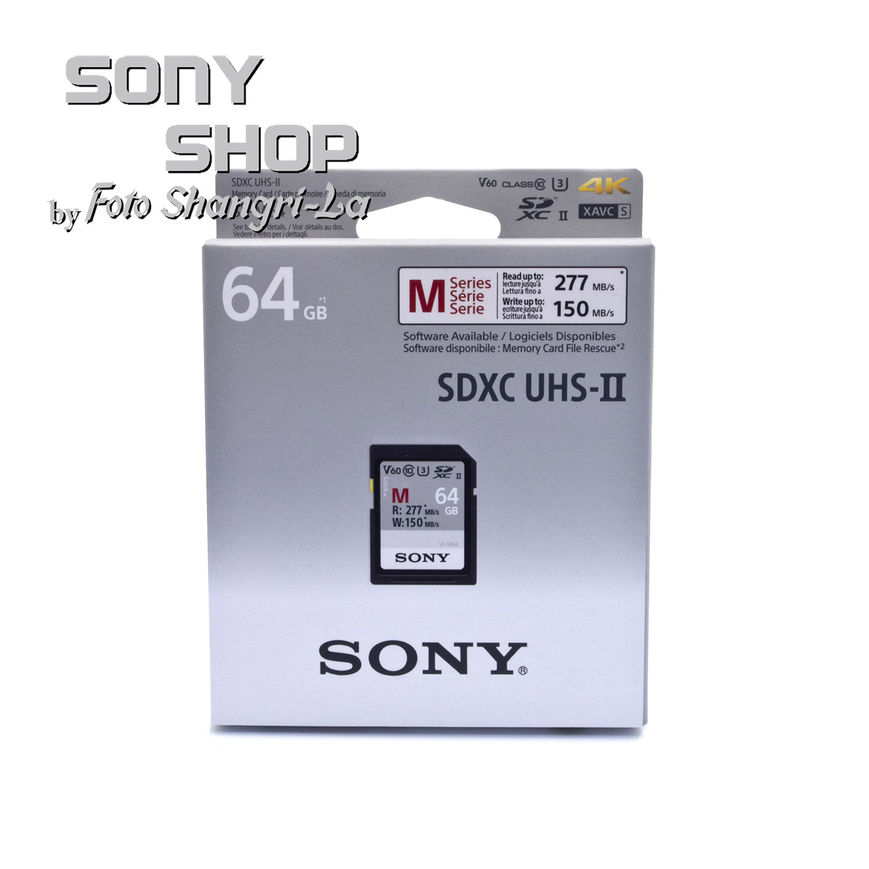 Sony 64GB SFM64 UHSII SDXC Memory Card Limited 5 Years Warranty [SFM