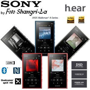 Sony Nw-A105 [16GB] Walkman Hi-Res Portable Digital Music Player with