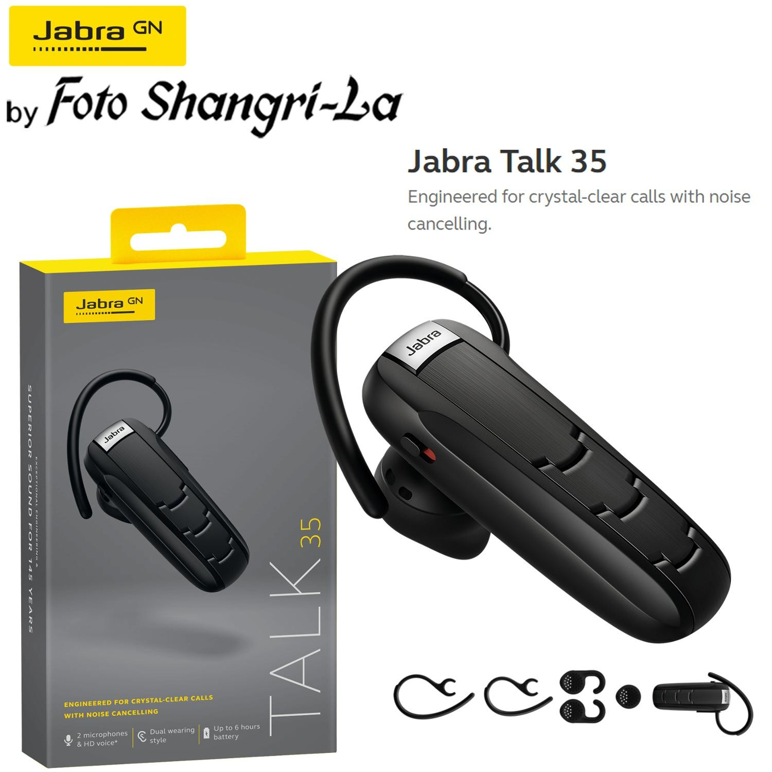 Jabra Talk 35 Mono Wireless Bluetooth In Ear Headset Hd Voice Noise Cancellation Welcome To