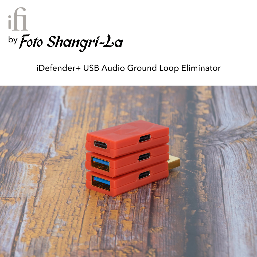iFi Audio iDefender+ (3.0) External USB Audio Ground Loop Eliminator