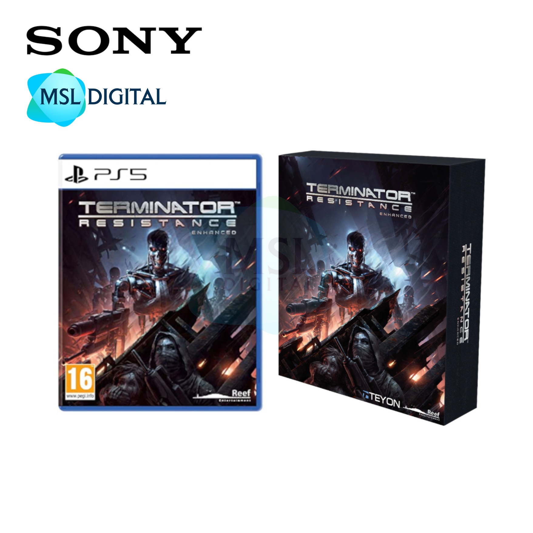 Sony playstation 5 terminator resistance enhanced collector edition ...