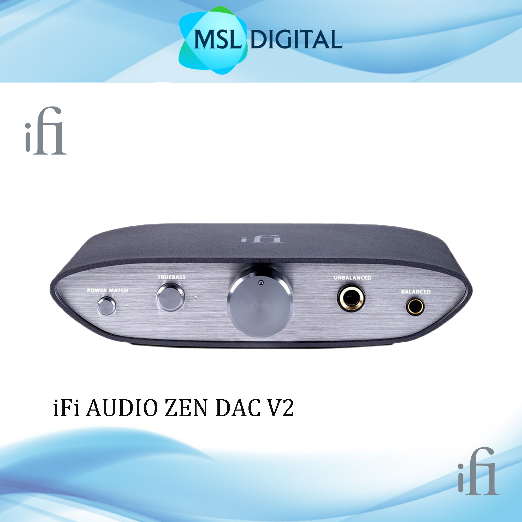 iFi AUDIO Zen DAC V2 Desktop USB DAC & Headphone Amp HiFi Desktop