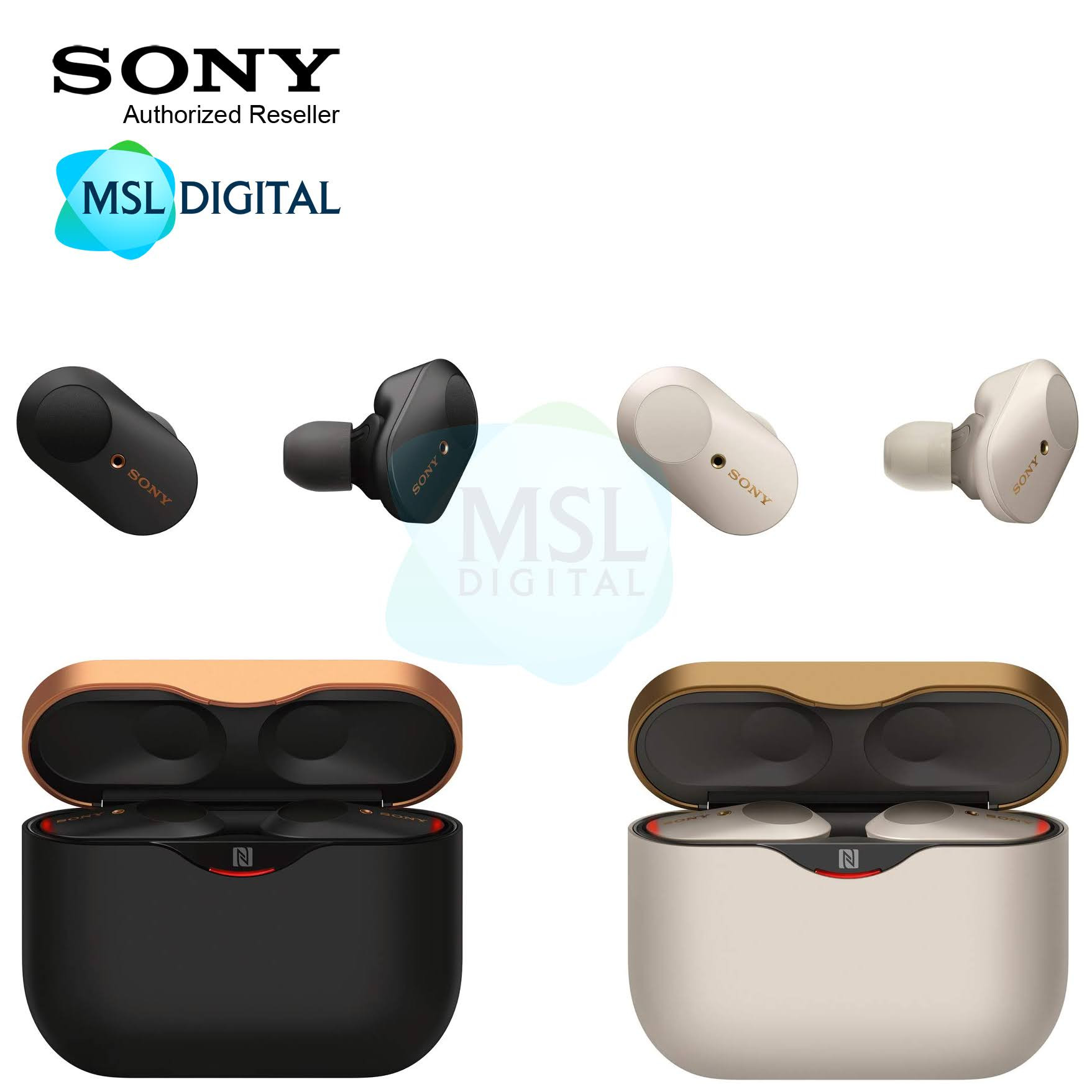 Sony WF 1000XM3 Truly Wireless Digital Noise Cancelling Headphones