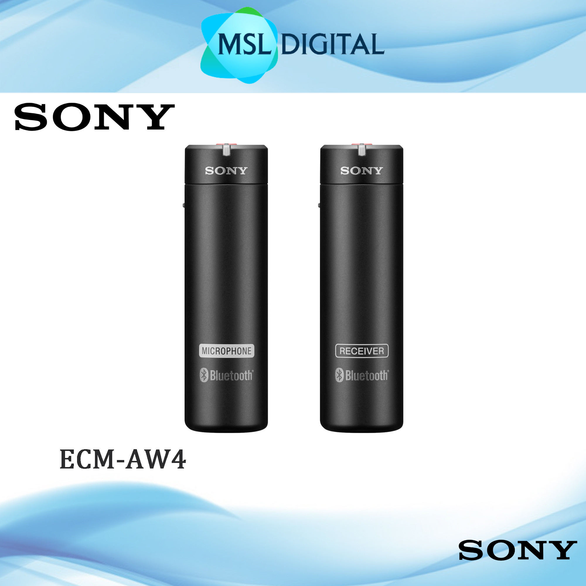 Sony ECM AW4 Bluetooth Wireless Microphone System MSL Digital Online Store