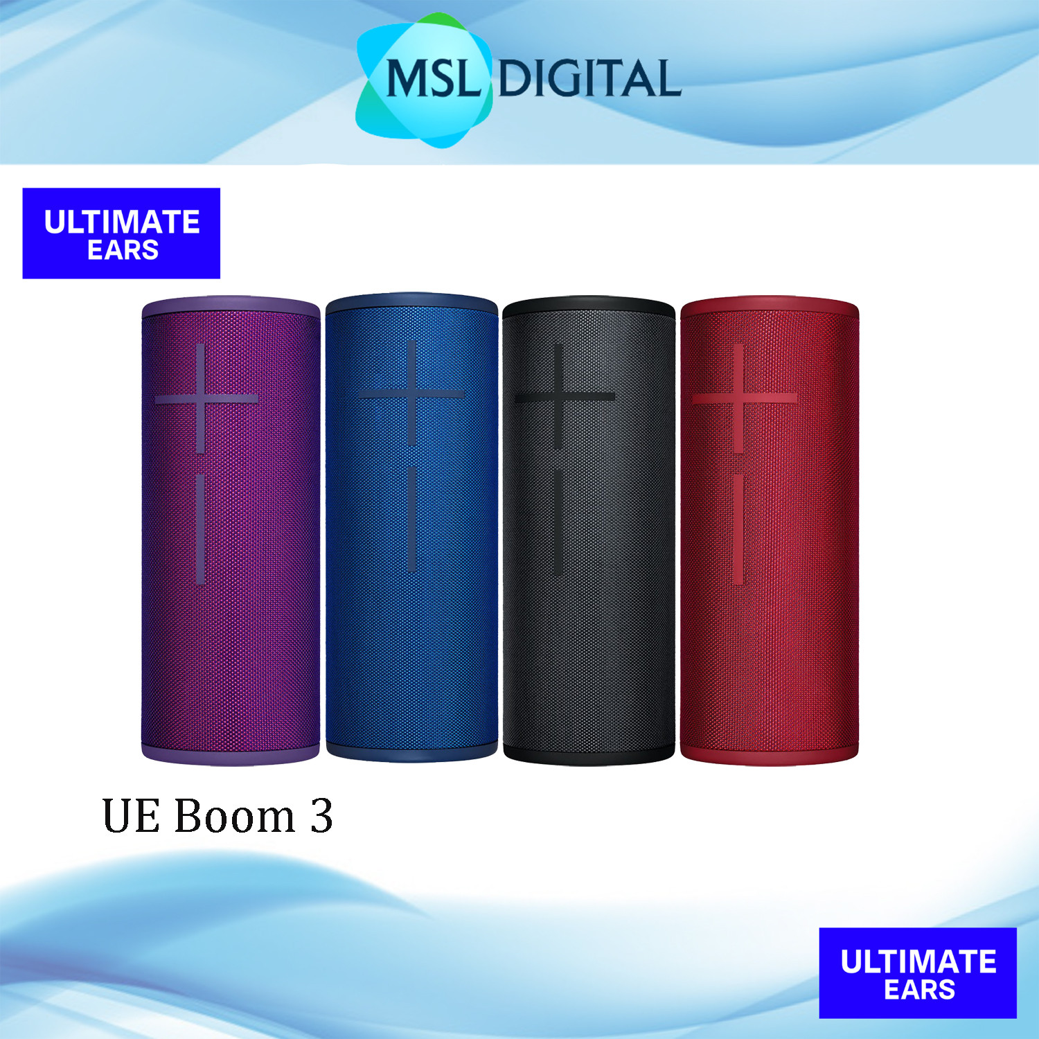 Ultimate Ears UE MEGABOOM 3 Wireless Waterproof Bluetooth Speaker with ...