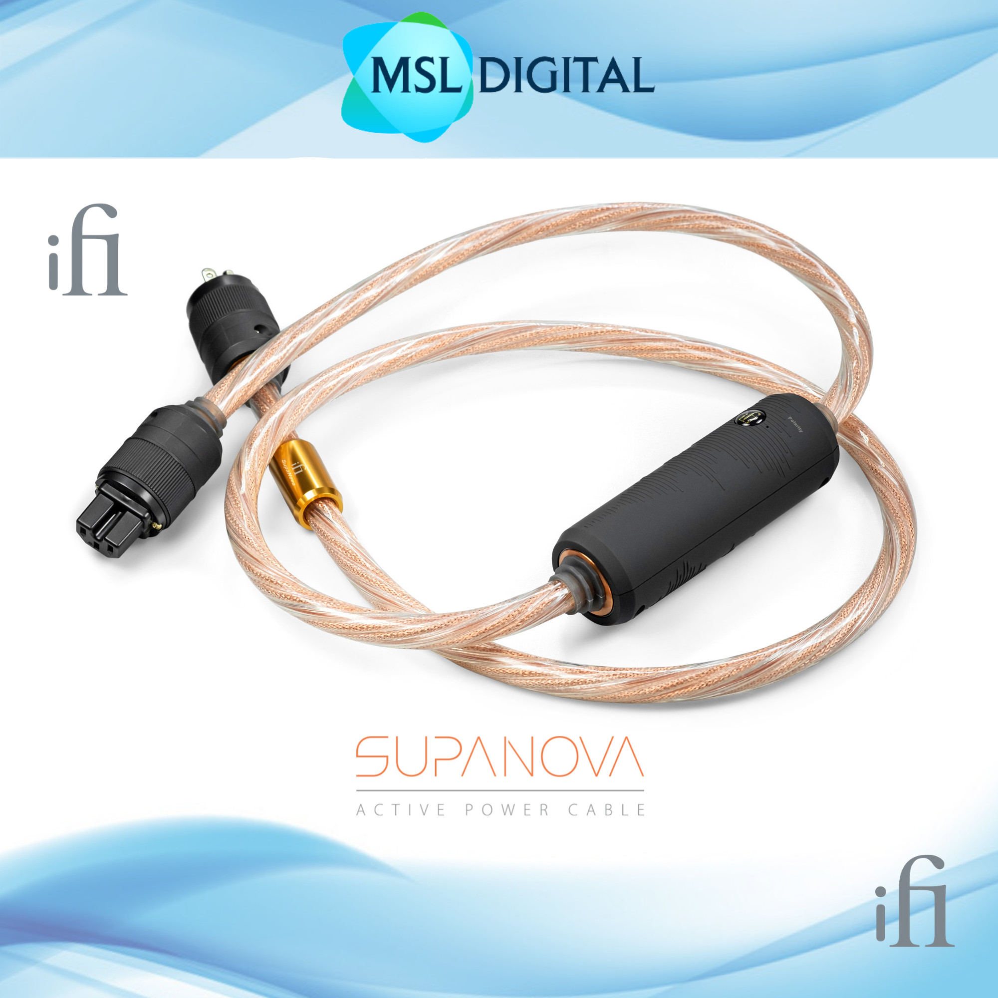 iFi SupaNova Active Power Cable MSL Digital Online Store