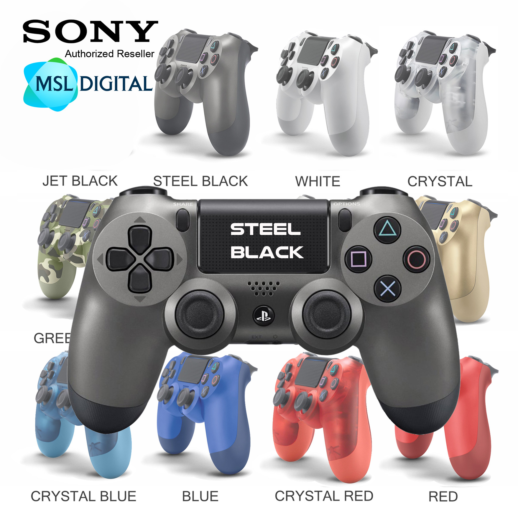 controller dualshock 4 v2 black wireless ps4