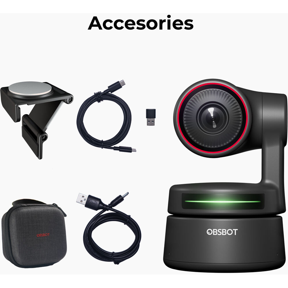 OBSBOT Tiny 4K AI-Powered PTZ 4K Webcam - MSL Digital Online Store