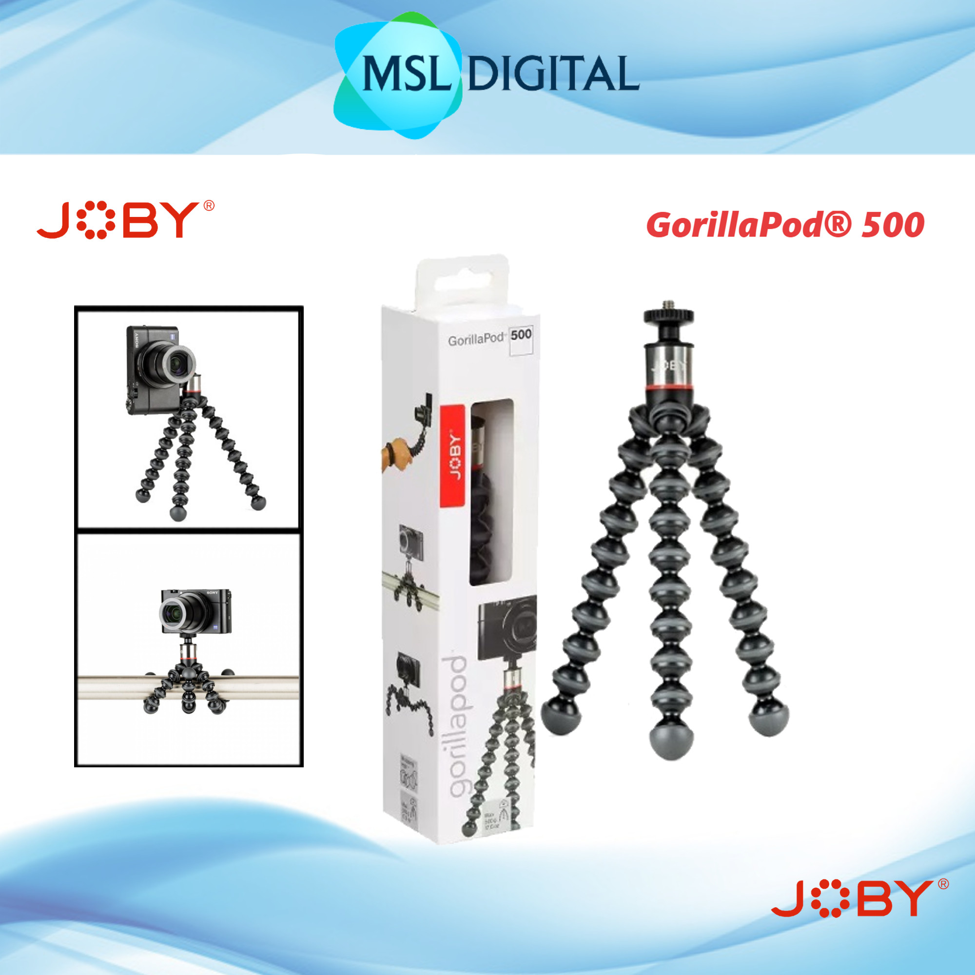 JOBY Gorillapod Up To 500g MSL Digital Online Store