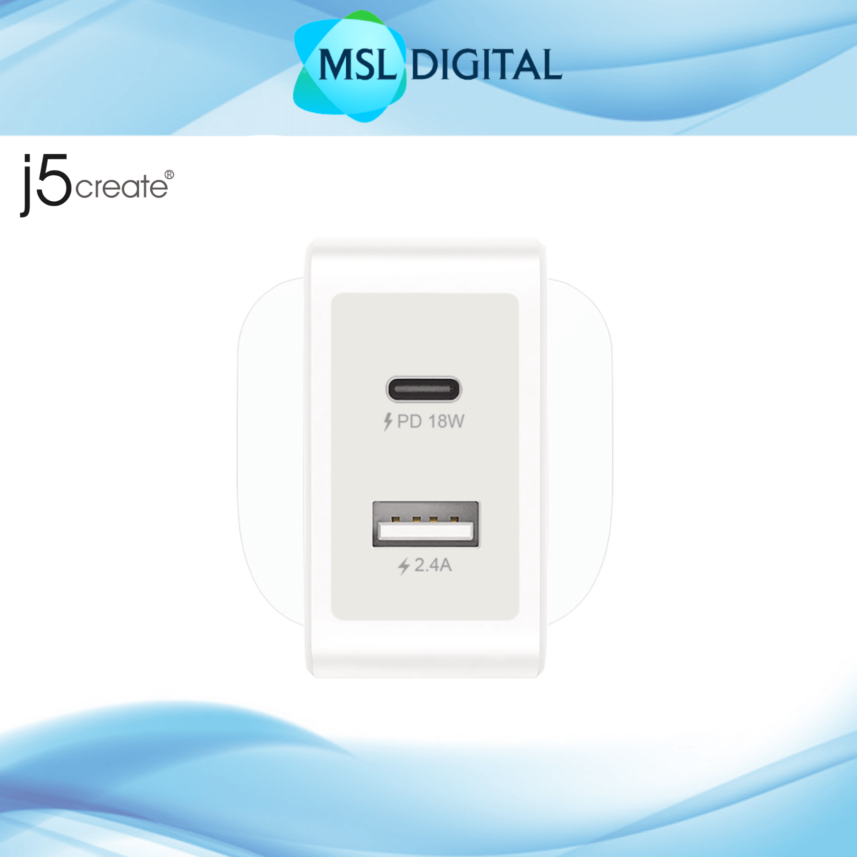 J5 Create 30w 2 Port Pd Usb C Mobile Charger Power Delivery And Quick Charge Jup2230f Msl