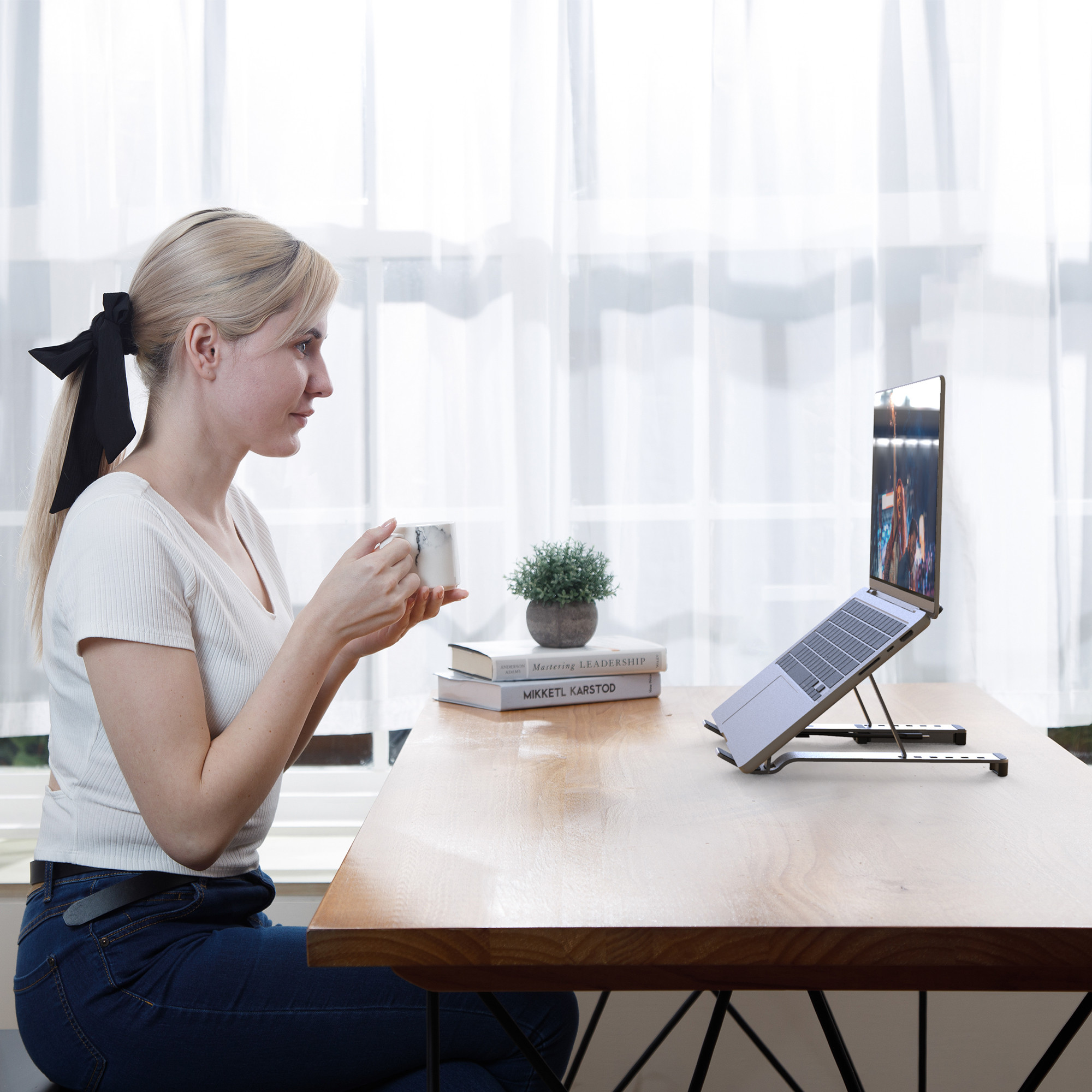 J5 create Laptop Stand with USB™ 4Port Hub JTS223 MSL Digital