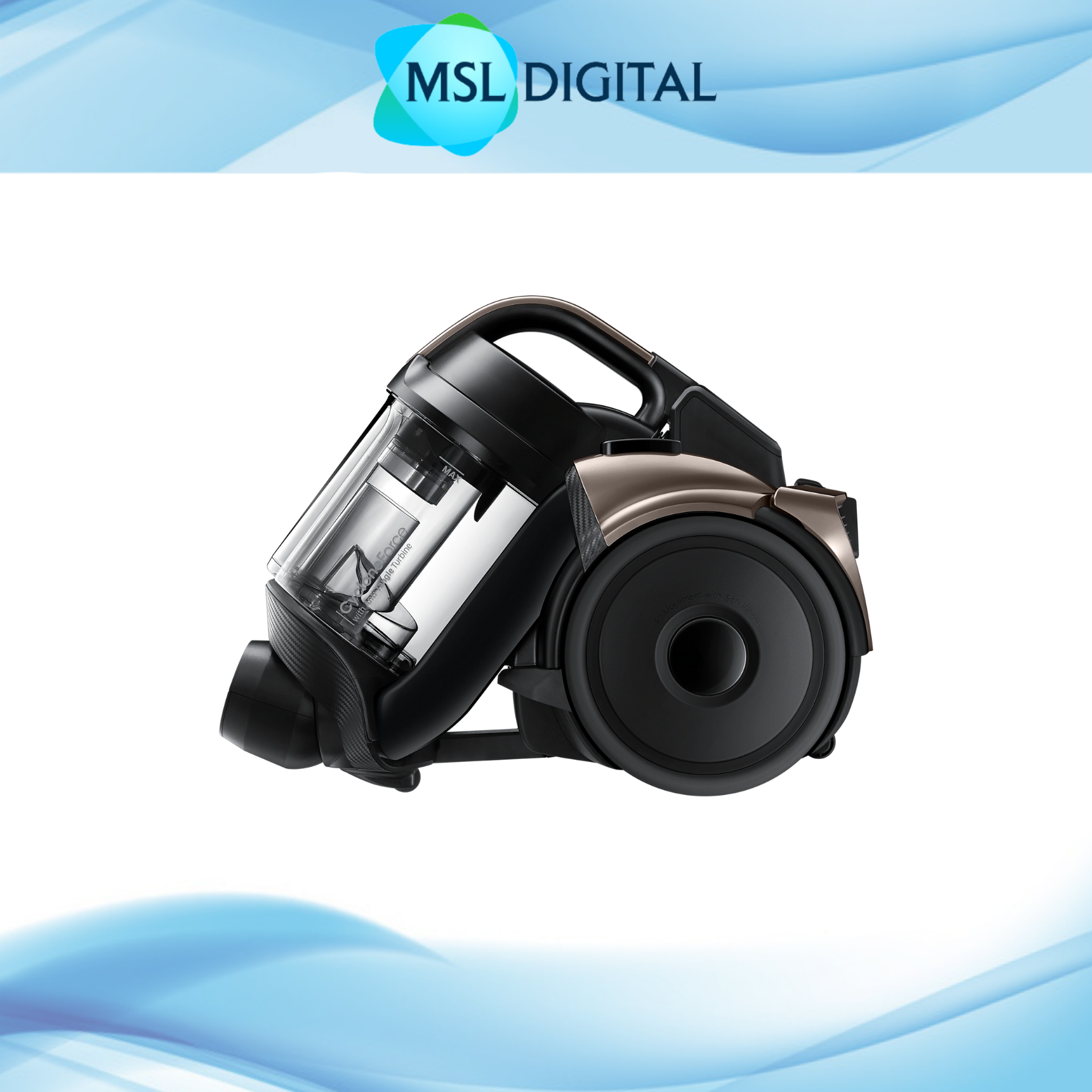 Samsung Canister Bagless Vacuum VC18K5179H1/ME MSL Digital Online Store