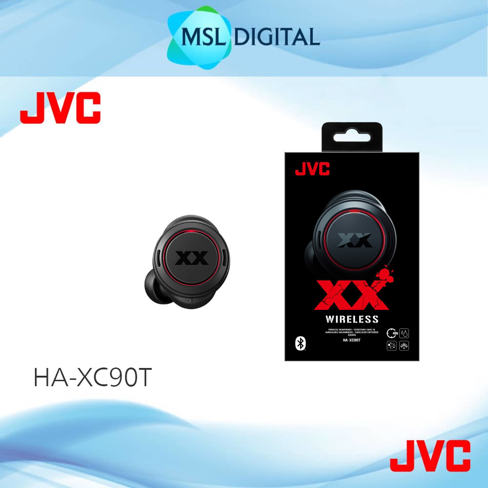 JVC HA XC90T XX True Wireless headphones with true deep bass sound In Ear Headphones MSL Digital Online Store