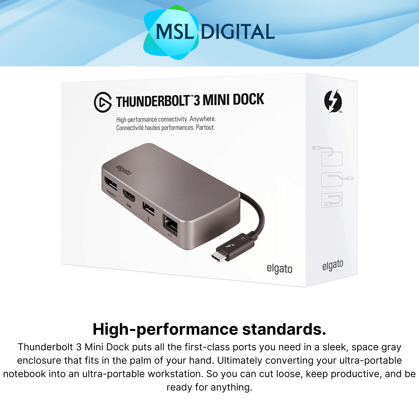 Elgato Thunderbolt 3 Mini Dock