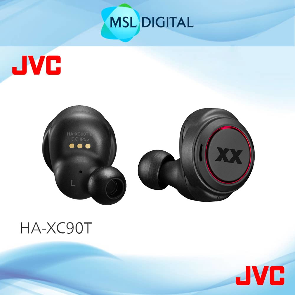 JVC HAXC90T XX True Wireless headphones with true deep bass sound In Ear Headphones MSL