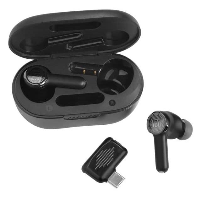 JBL Quantum TWS True wireless Noise Cancelling gaming earbuds (TypeC Wireless dongle 2.4Ghz