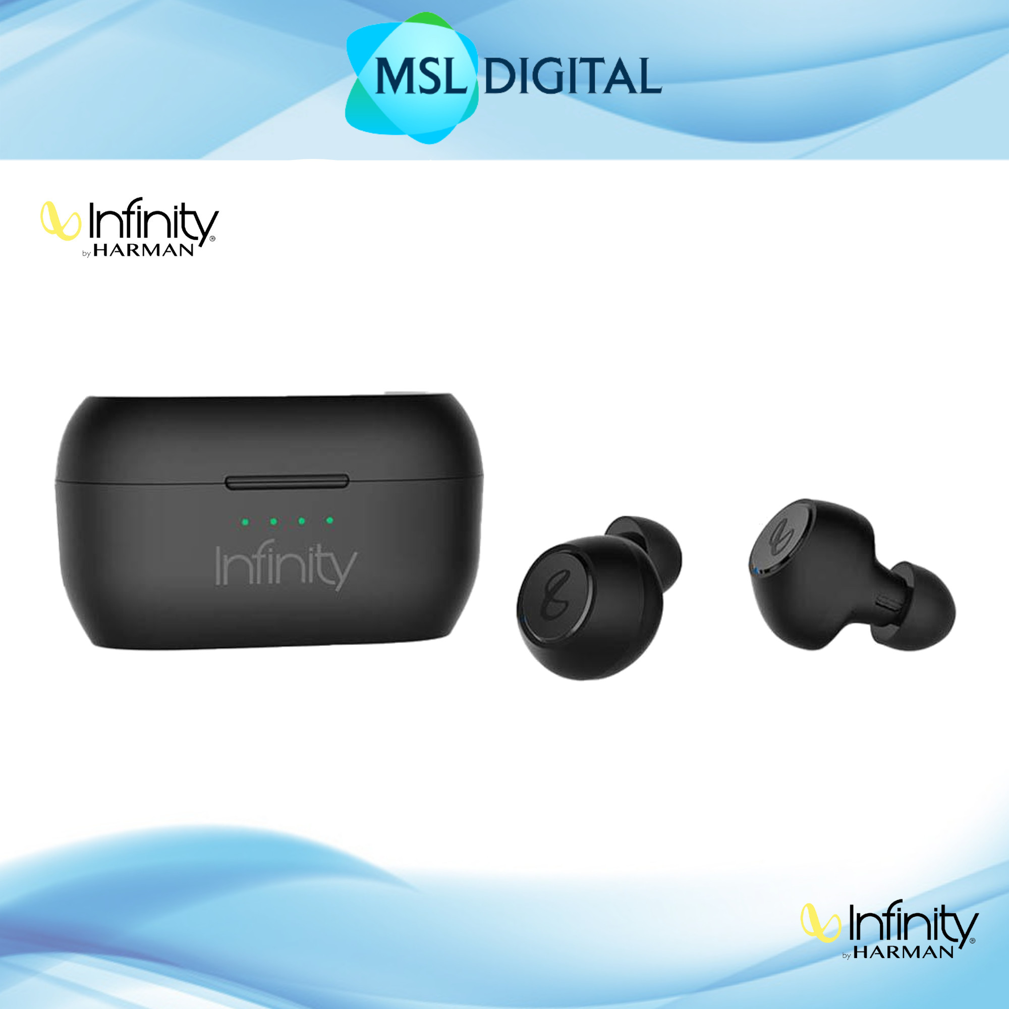 Infinity Spin One True Wireless Bluetooth Earbud Smart Touch Control Bluetooth 5.1 Type C IPX4 MSL Digital Online Store