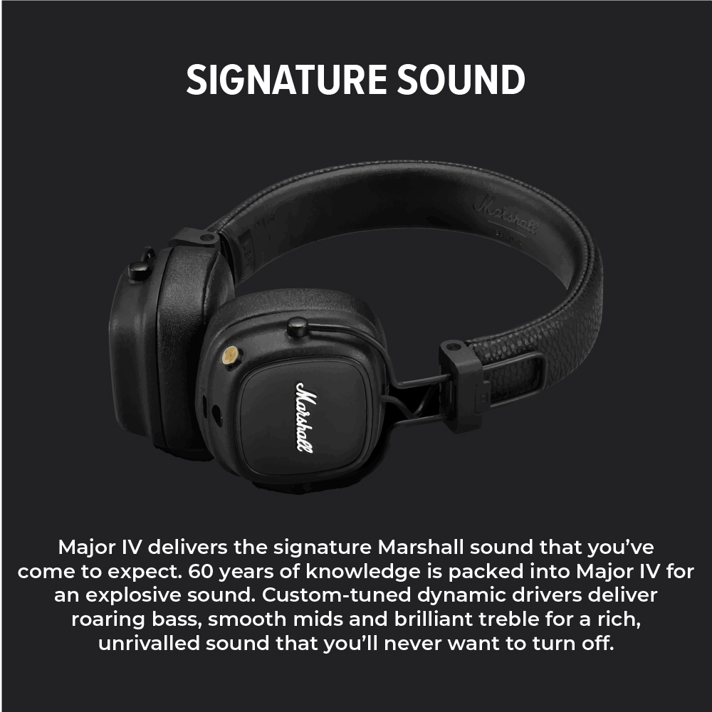So comfortable you'll never wanna take - Marshall Headphones