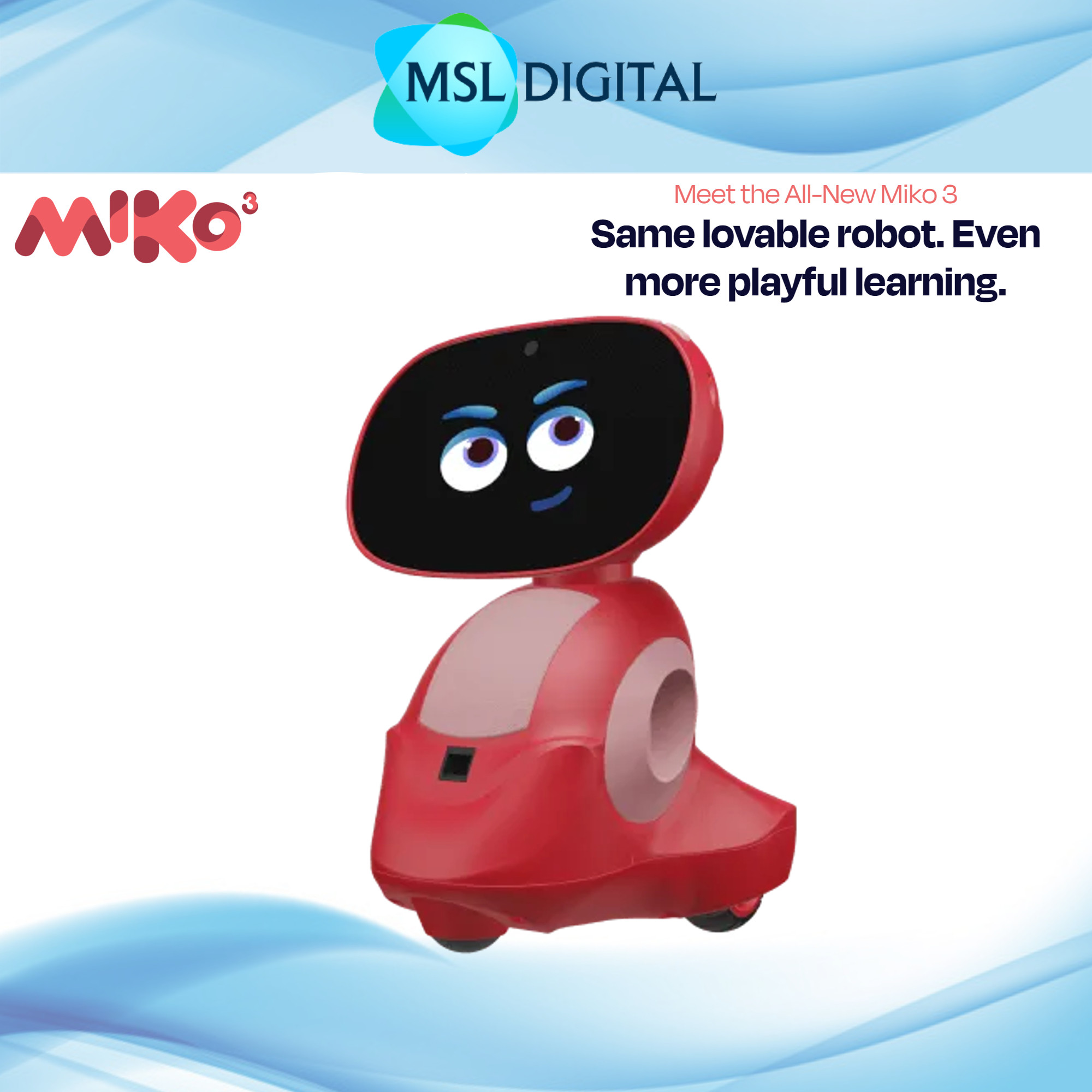 MIKO 3: FIFA WOMEN'S WORLD CUP EDITION : AI-Powered Smart Robot for Kids, STEM Learning & Educational Robot