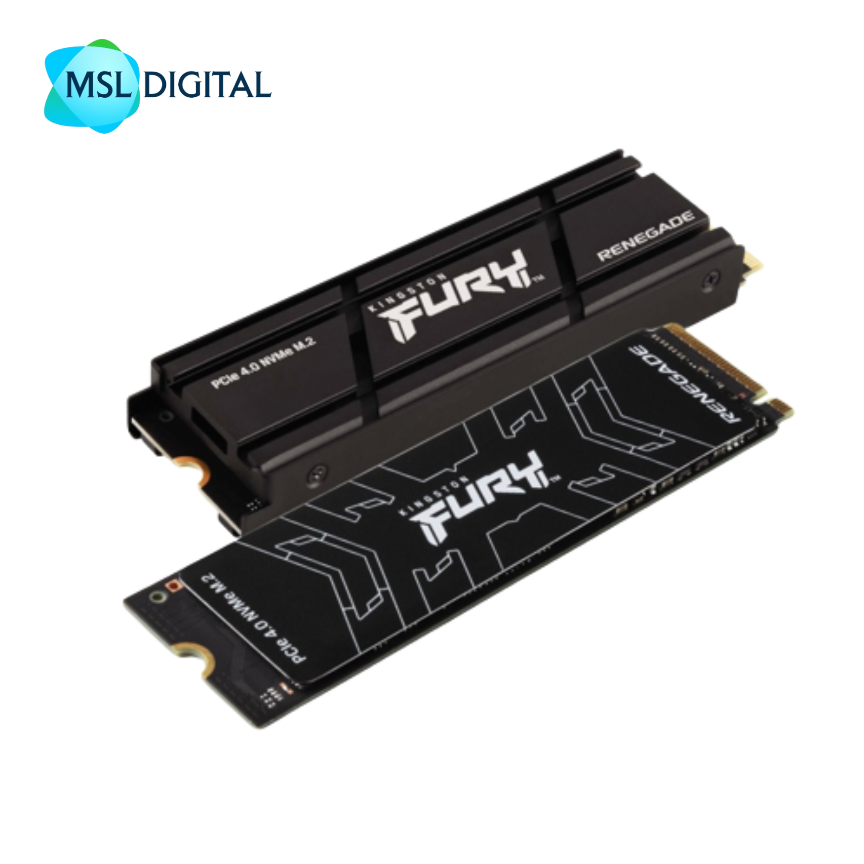 Kingston Fury Renegade 1TB PCIe Gen 4.0 NVMe M.2 Internal Gaming SSD
