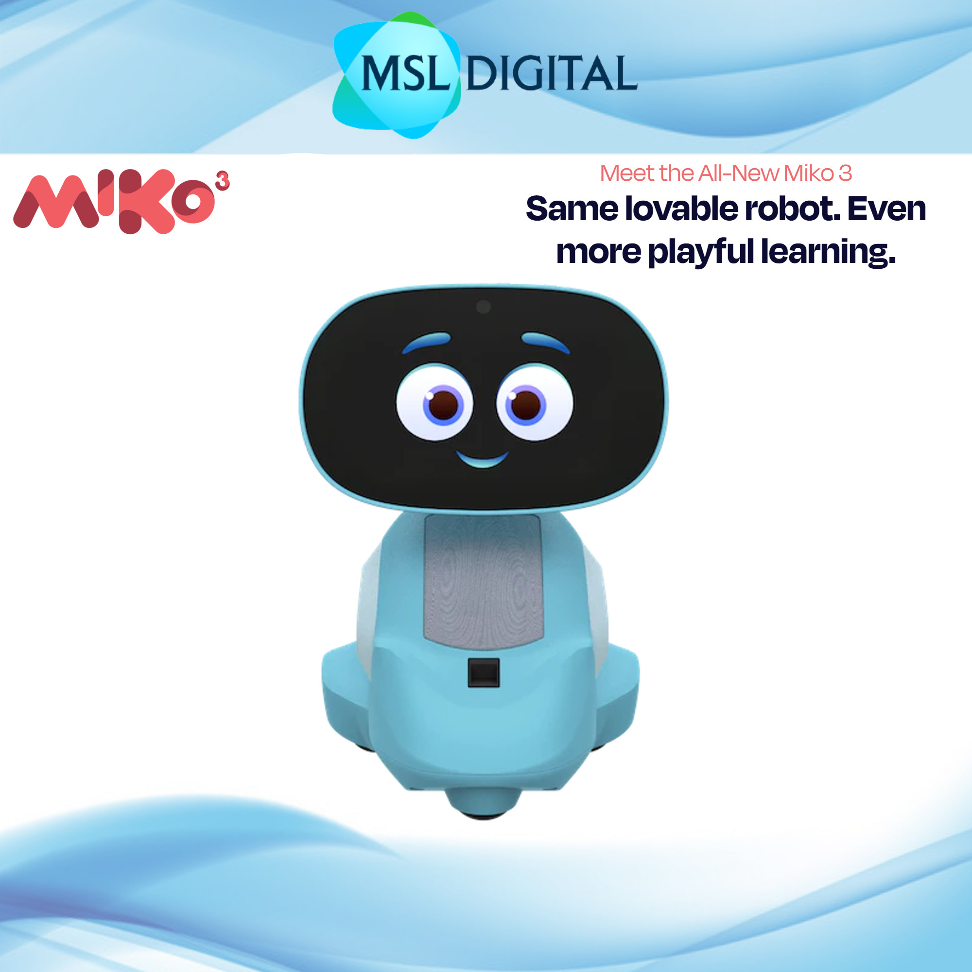Miko 3 AI-Powered Smart Robot for Kids, STEM Learning & Educational Robot