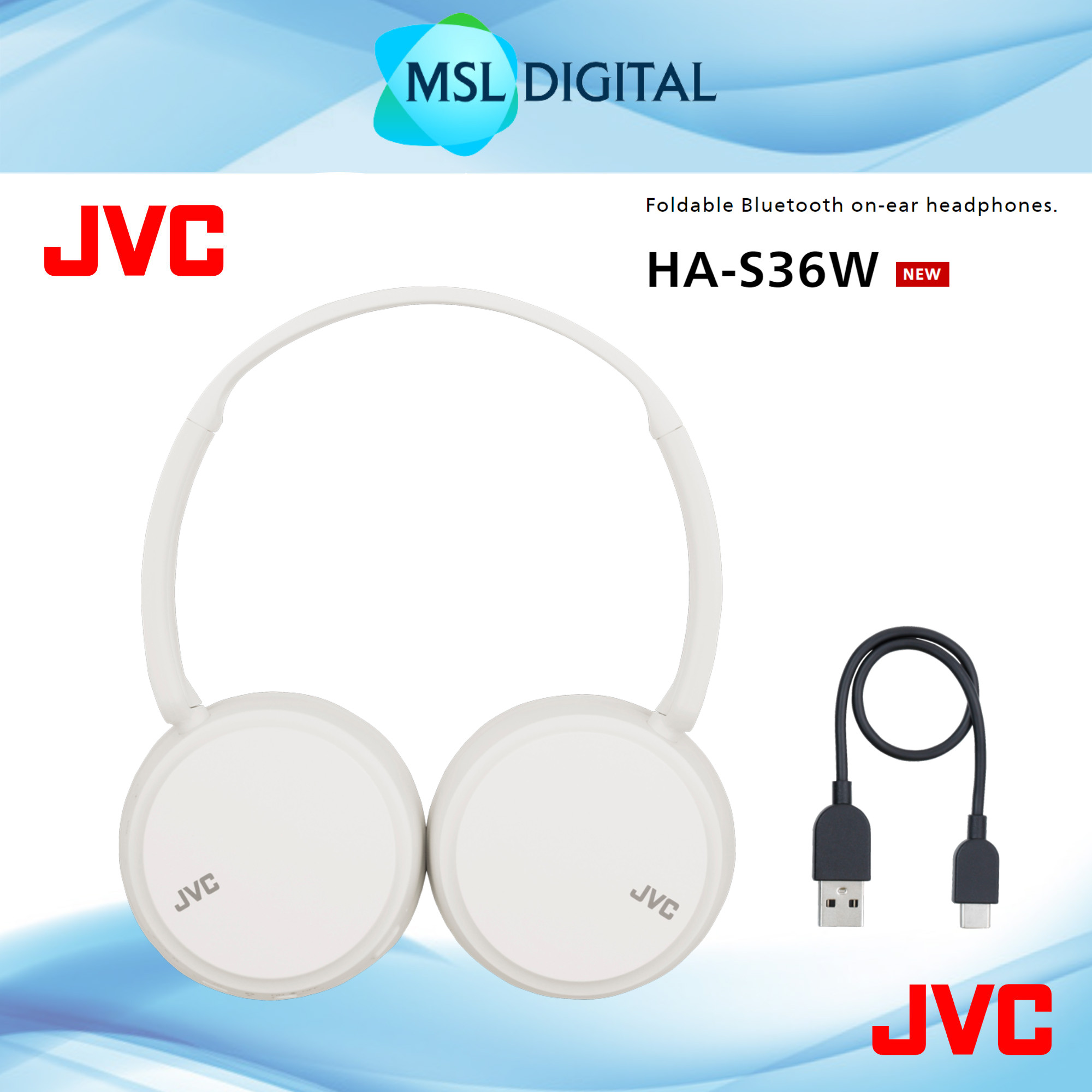 JVC Deepbass HA-S36W Wireless Headphones