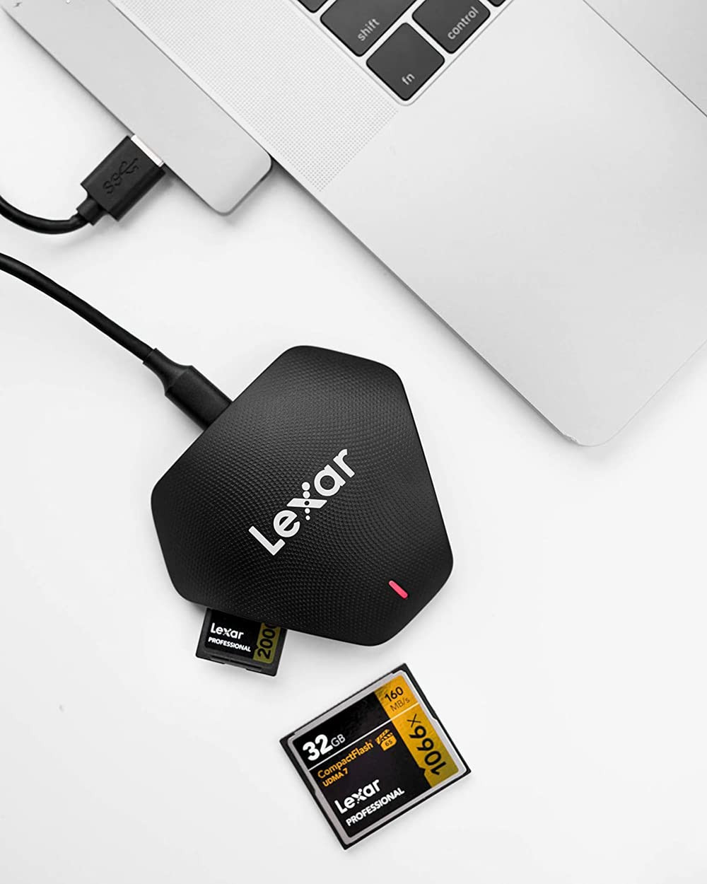 Lexar® Professional MultiCard 3in1 USB 3.1 Reader LRW500URB MSL