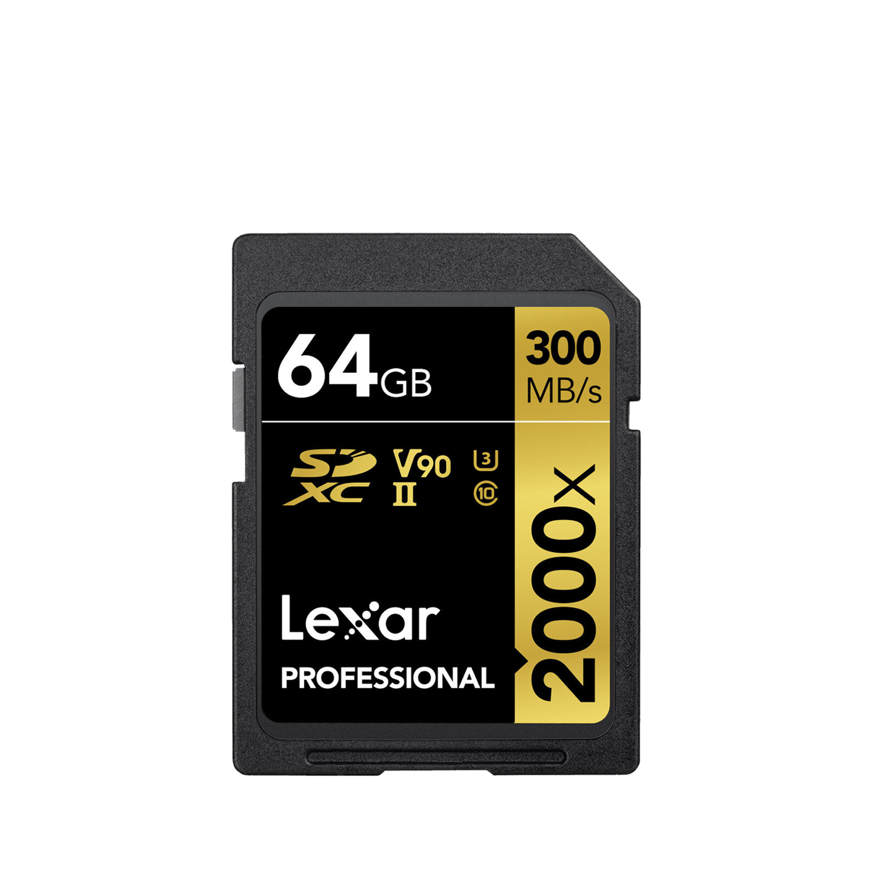 Lexar 64GB / 128GB / 256GB Professional 2000x SD card /SDXC UHS-II Card ...