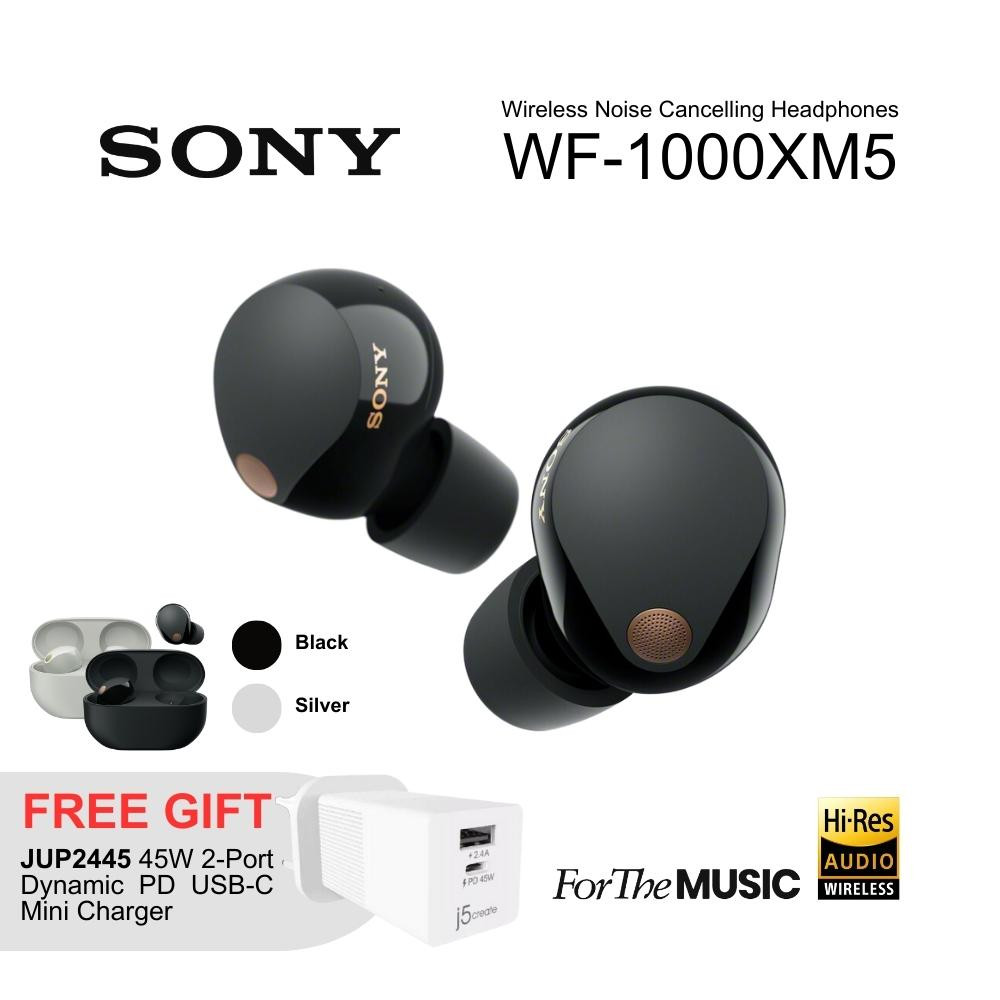 Sony WF-1000XM5 The Best Noise Cancelling Earbuds — The Sony Shop