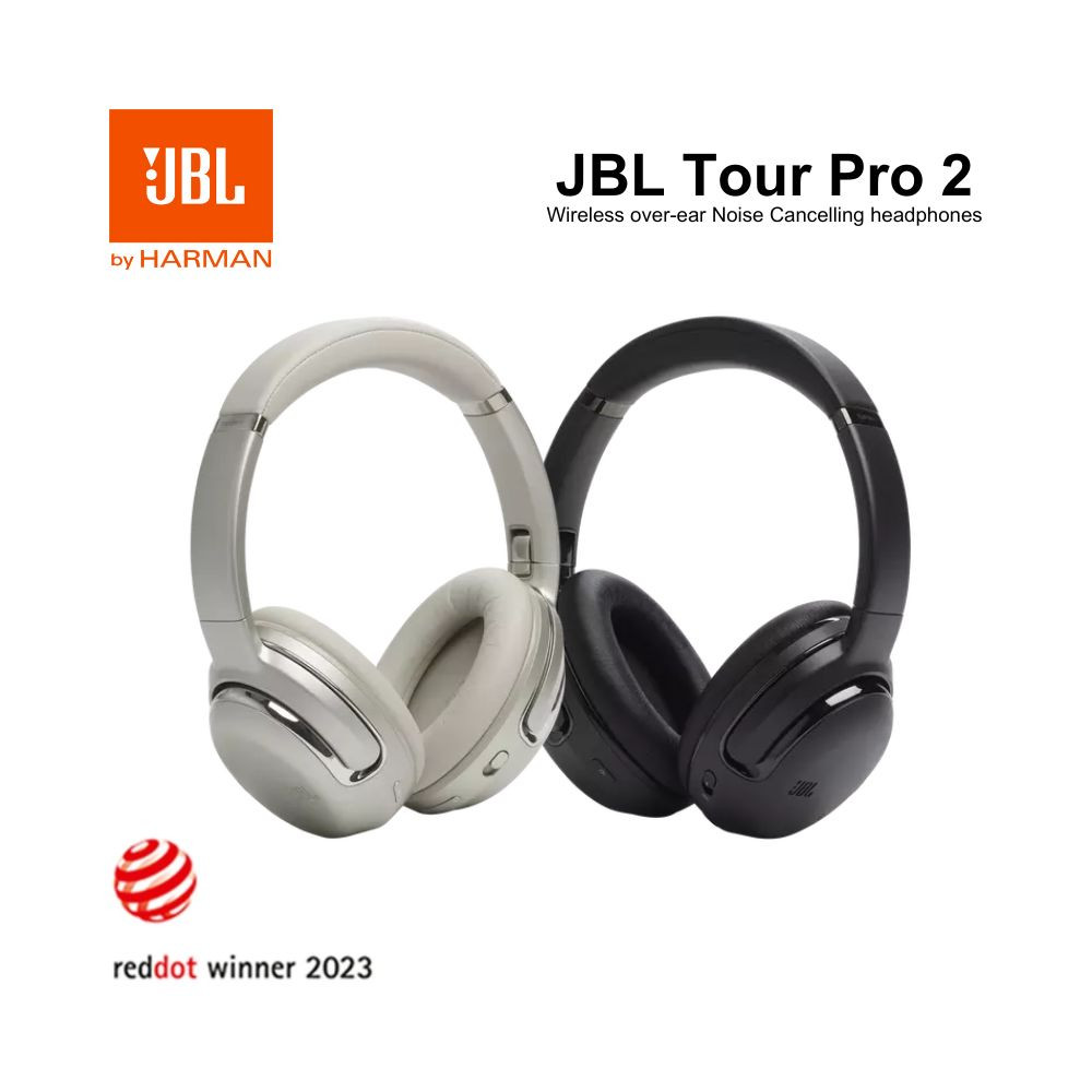 JBL Tour One M2 - Wireless Over-Ear Noise Cancelling Headphones (Champagne)
