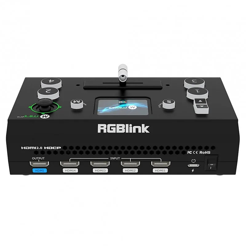 RGBLINK mini pro 2022 mini streaming switcher | 4K HDMI inputs