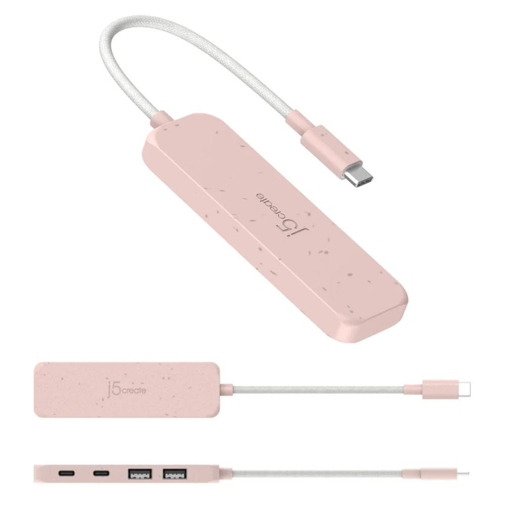 j5create  JUH470 USB™ 3.0 Multi-Adapter Gigabit Ethernet / 3-Port USB™ 3.0  HUB