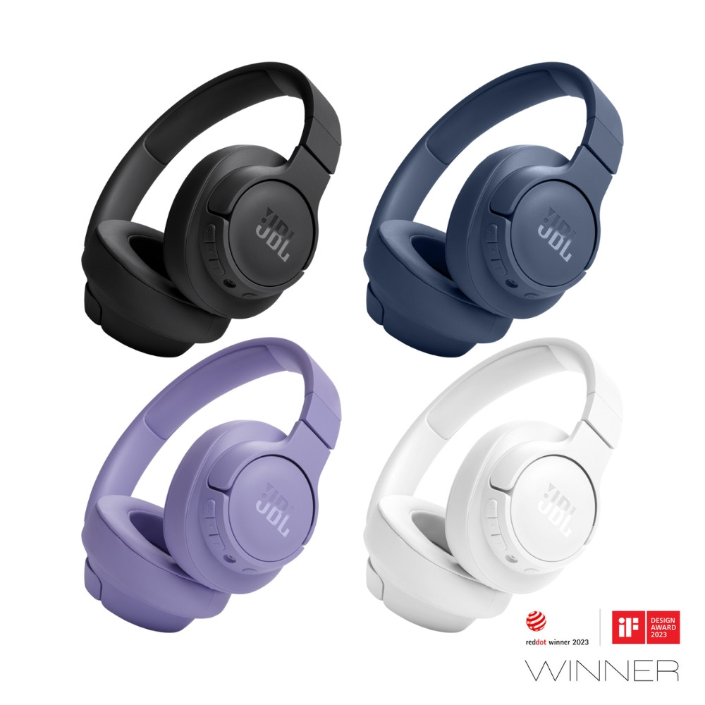 JBL Tune 720BT Wireless Over-ear Headphones | JBL Pure Bass Sound | Wireless Bluetooth 5.3 technology