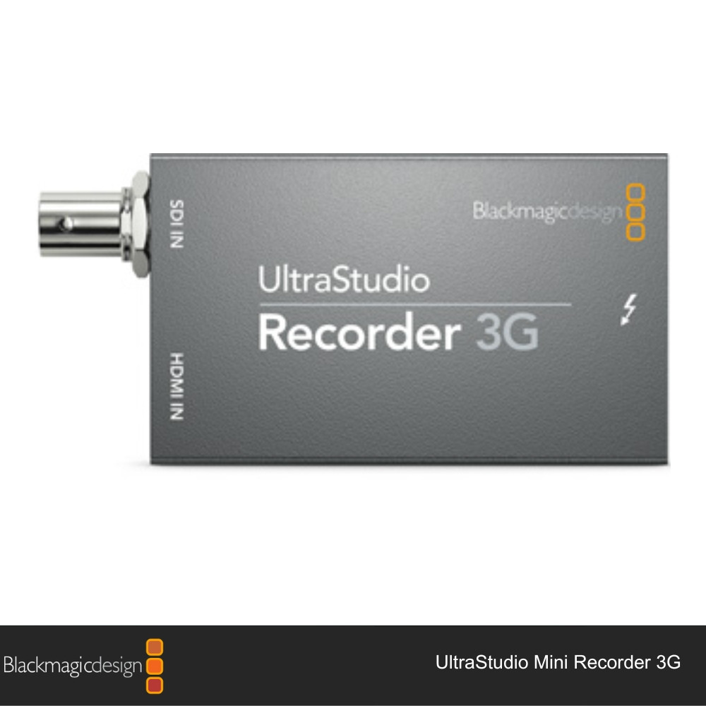 Blackmagic Design UltraStudio Recorder 3G - MSL Digital Online Store