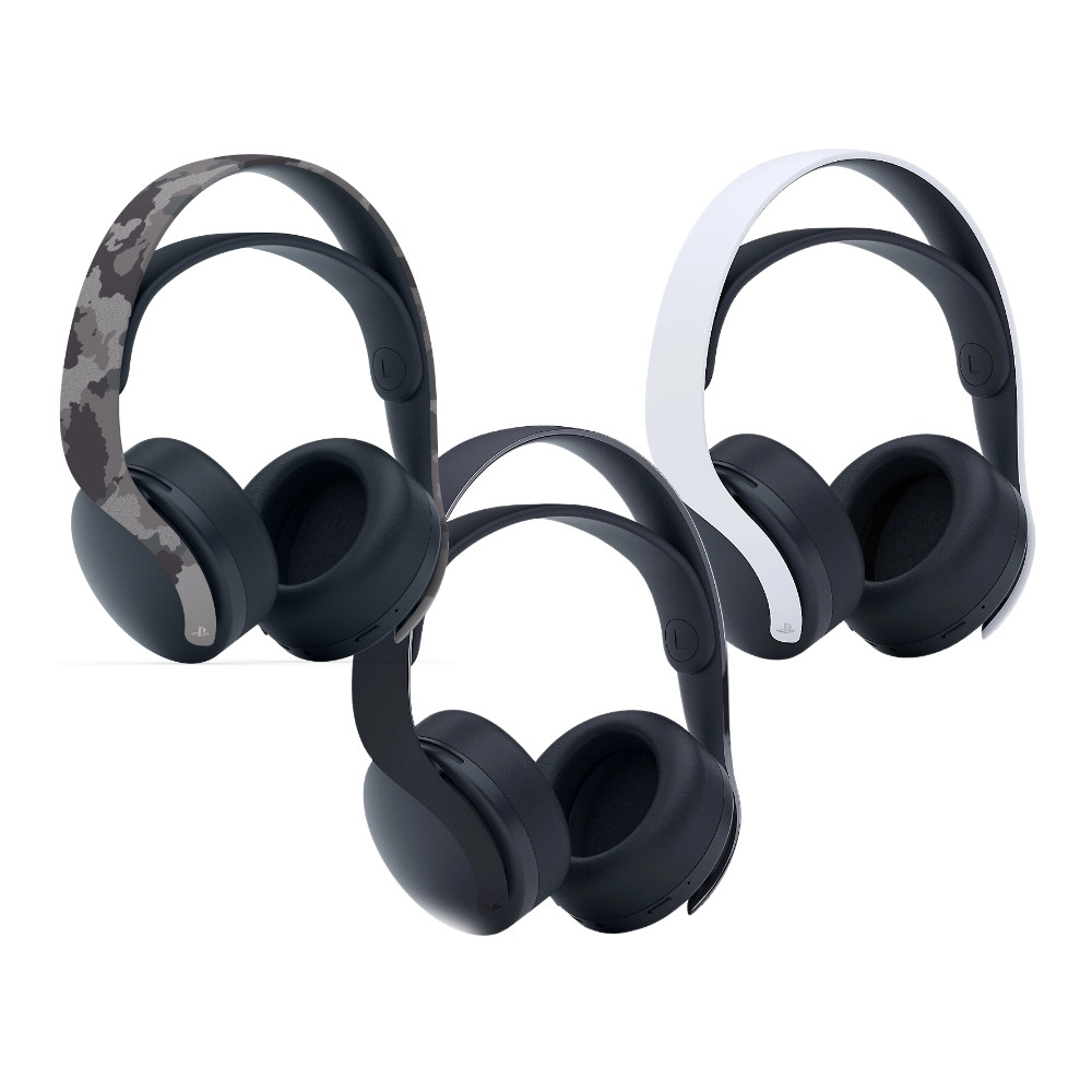 PULSE 3D WIRELESS HEADSET GREY CAMOUFLAGE - PlayStation 5, Brand New