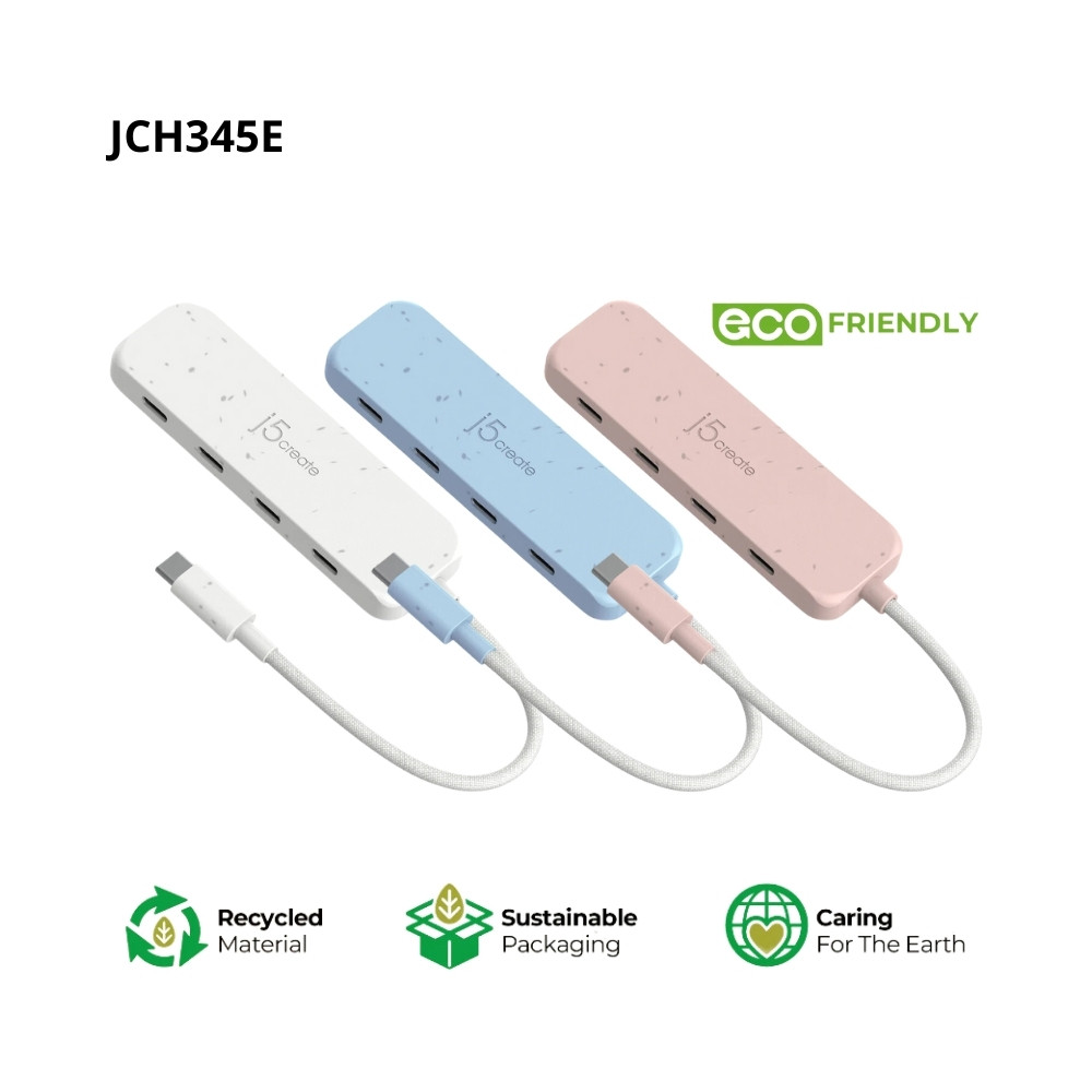 J Create Jch E Eco Friendly Usb C To Port Type C Gen Hub Msl