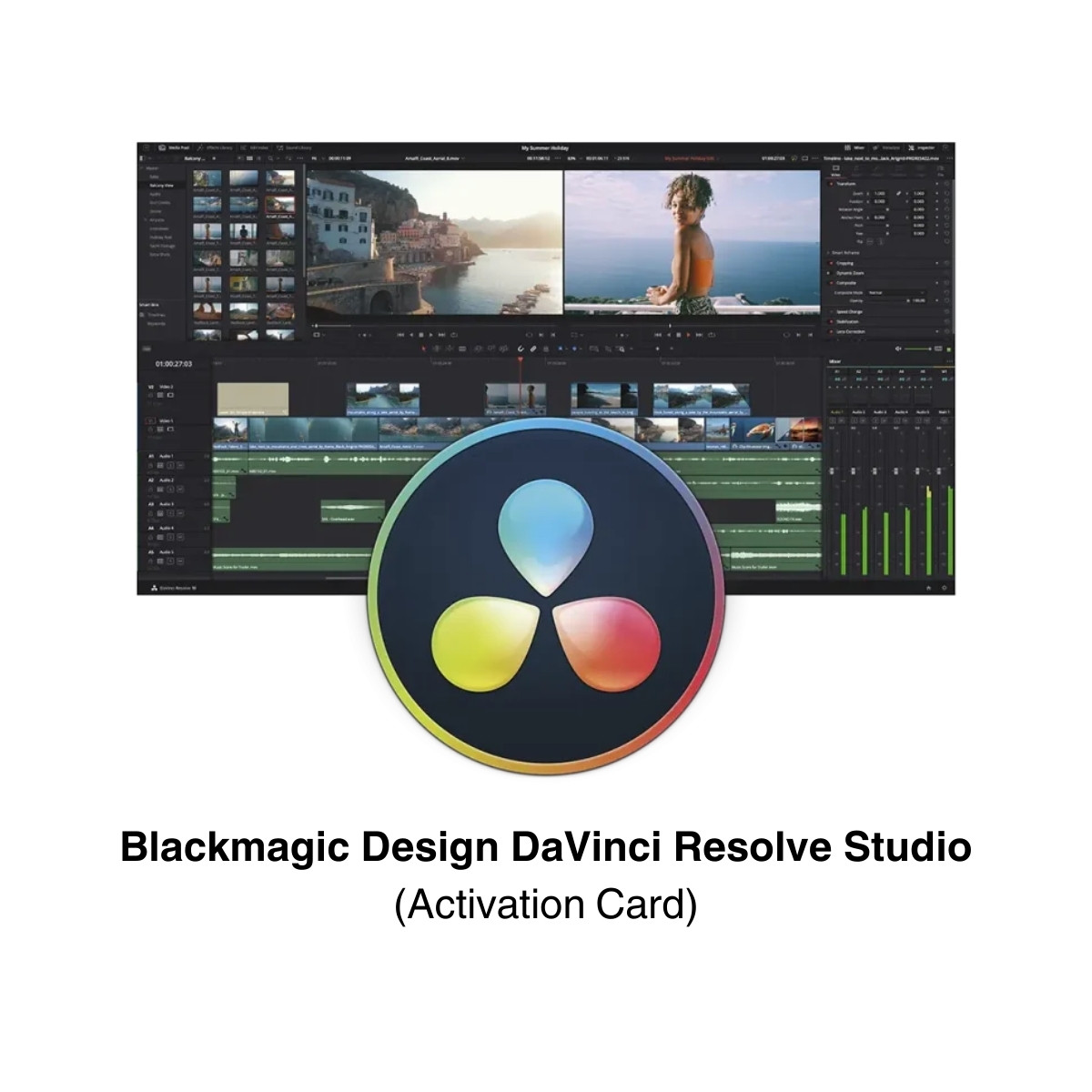 Blackmagic ecolo design davinci resolve studio 17